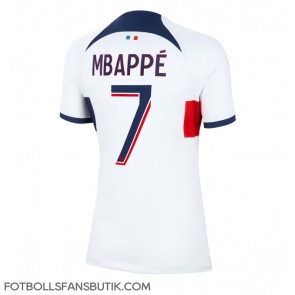 Paris Saint-Germain Kylian Mbappe #7 Replika Bortatröja Damer 2023-24 Kortärmad